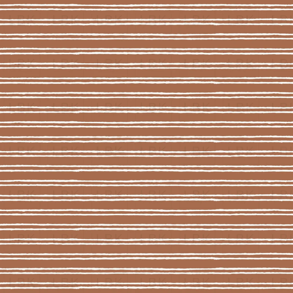 DREAMY STRIPES IN RUST