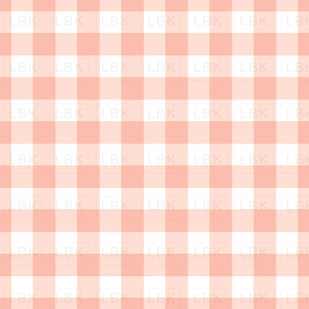 Easter Bunny Pink Gingham