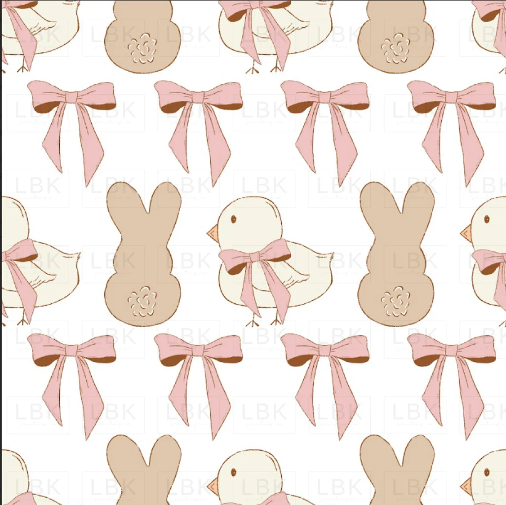 easter chicks pink