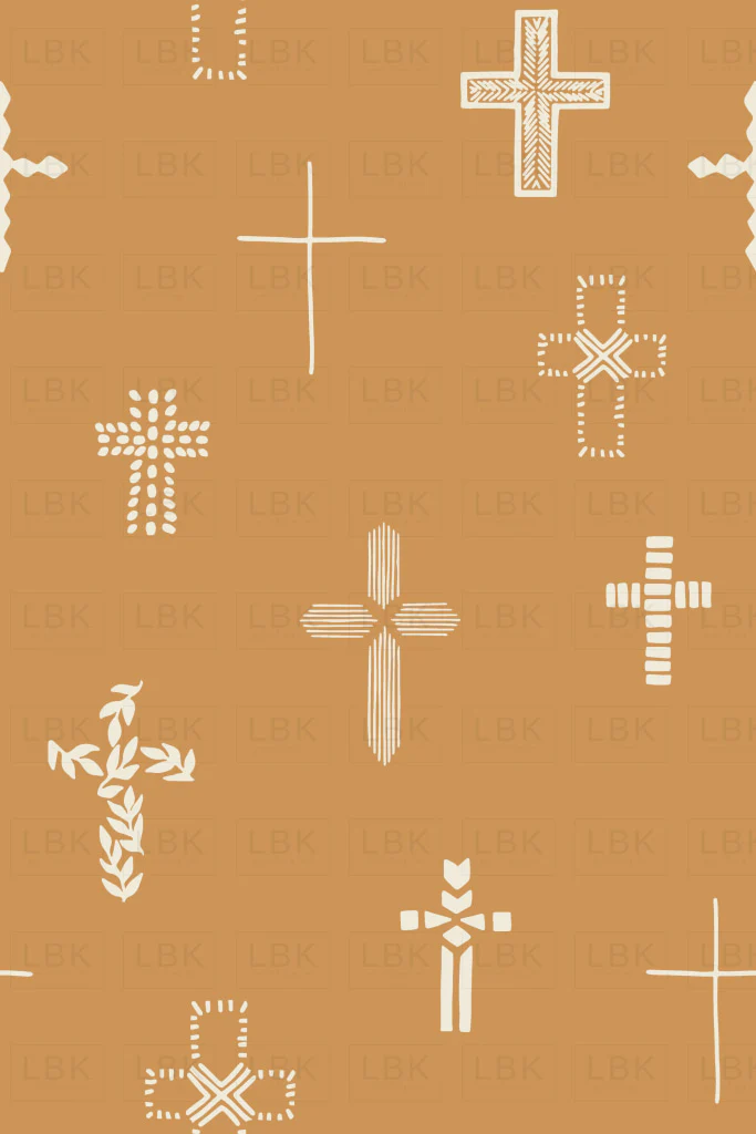 Easter Cross in Honey Nougat