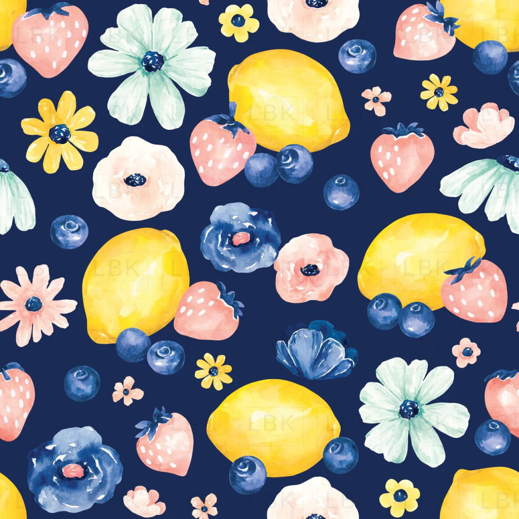 Eliza_LemonBerry_Floral_Royal Blue