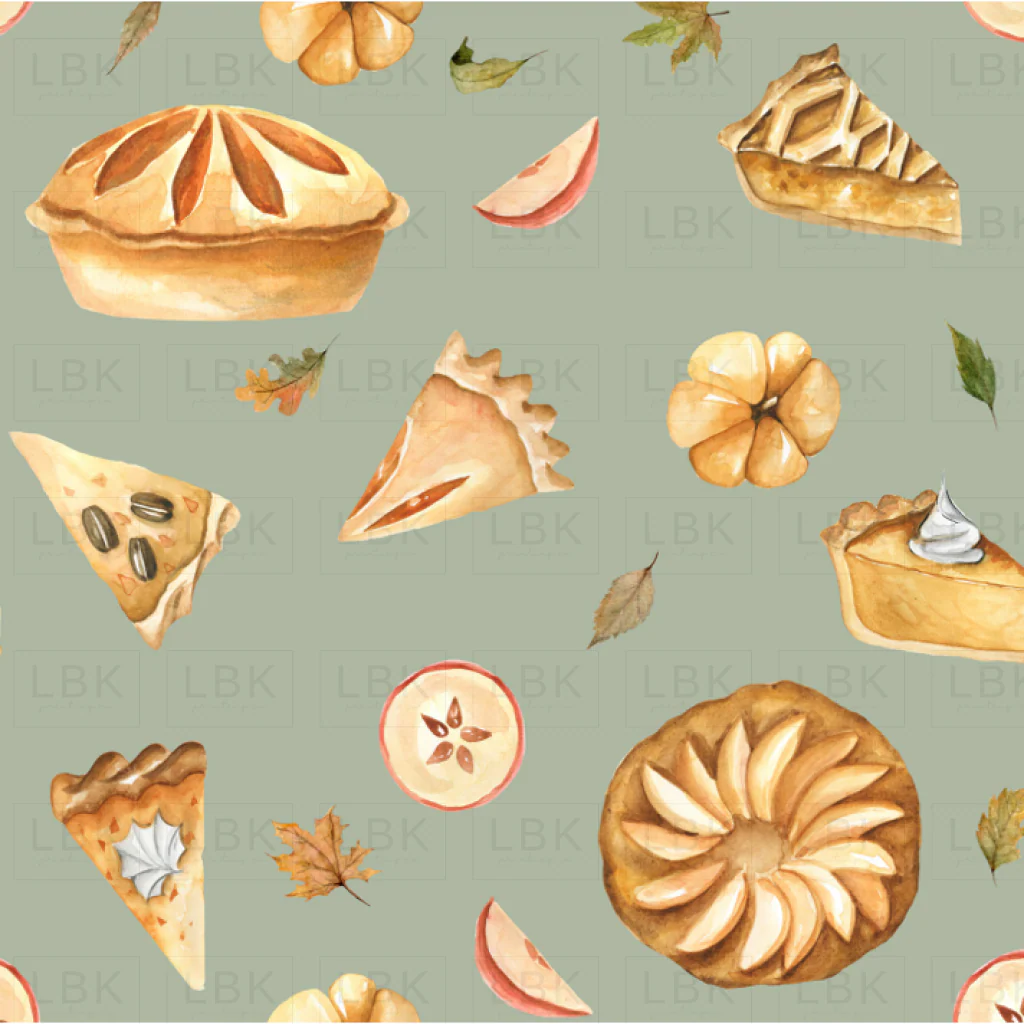 Fall Pies on Dusty Sage