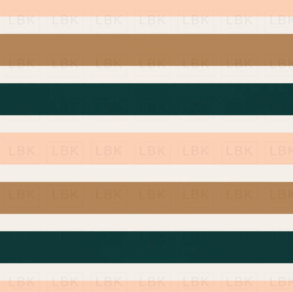 Fall Stripes Emerald Caramel