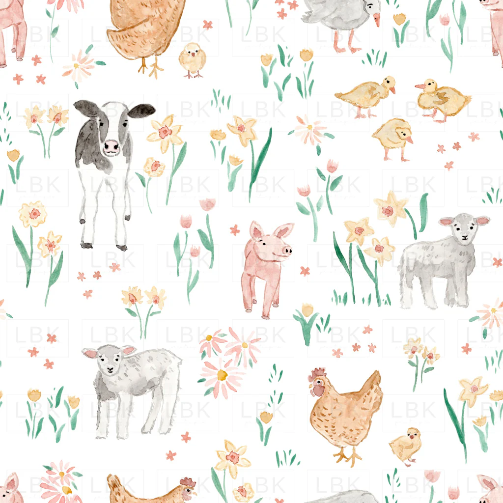 Farm babies- white