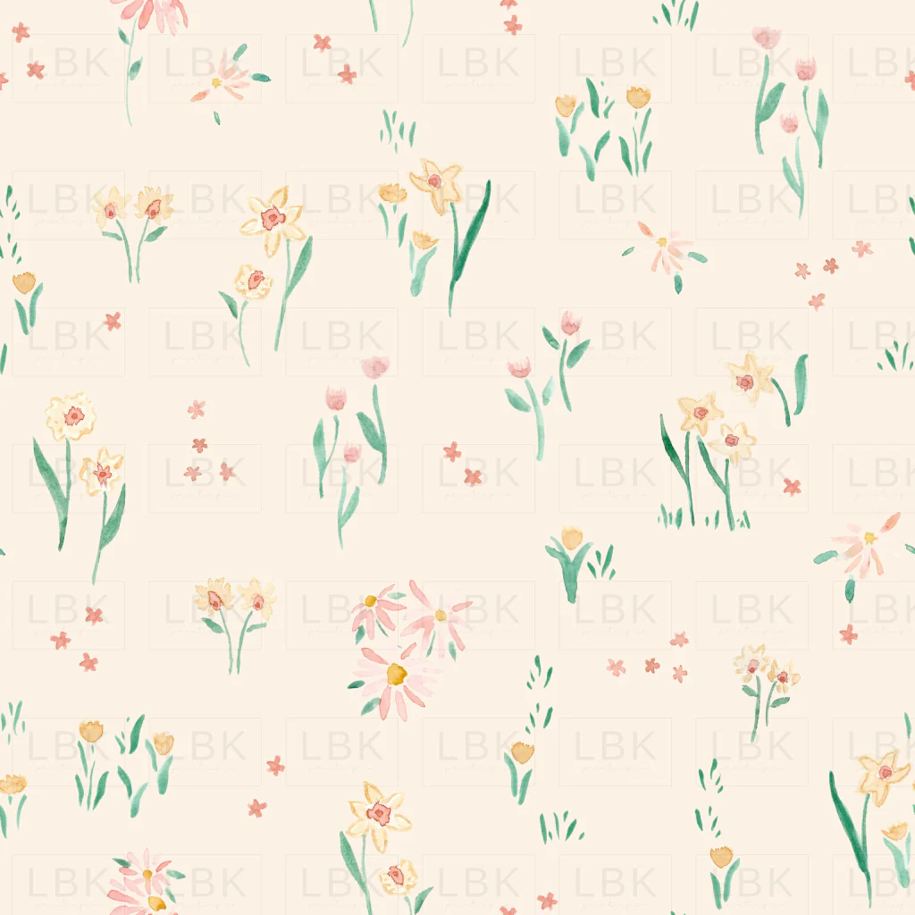 Farm Florals- cream