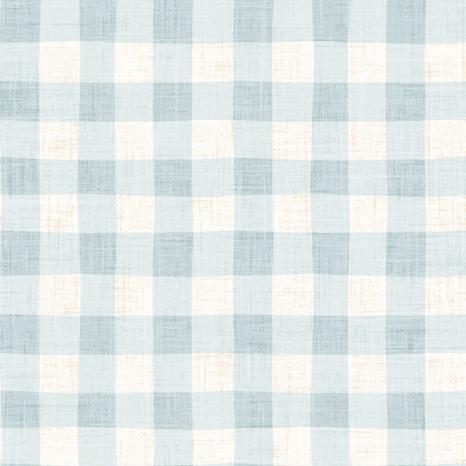 Farmyard Gingham Blue