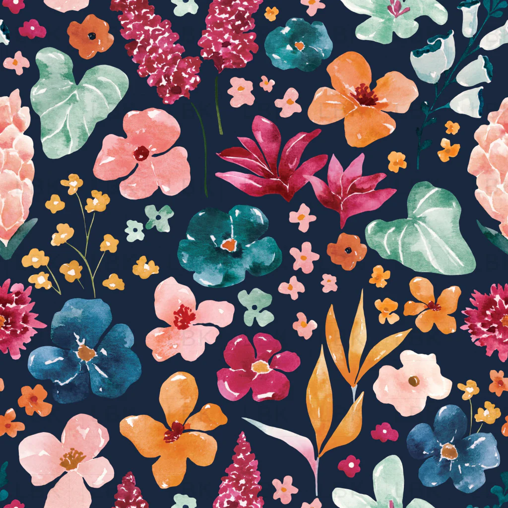 Floral_NavyBlue
