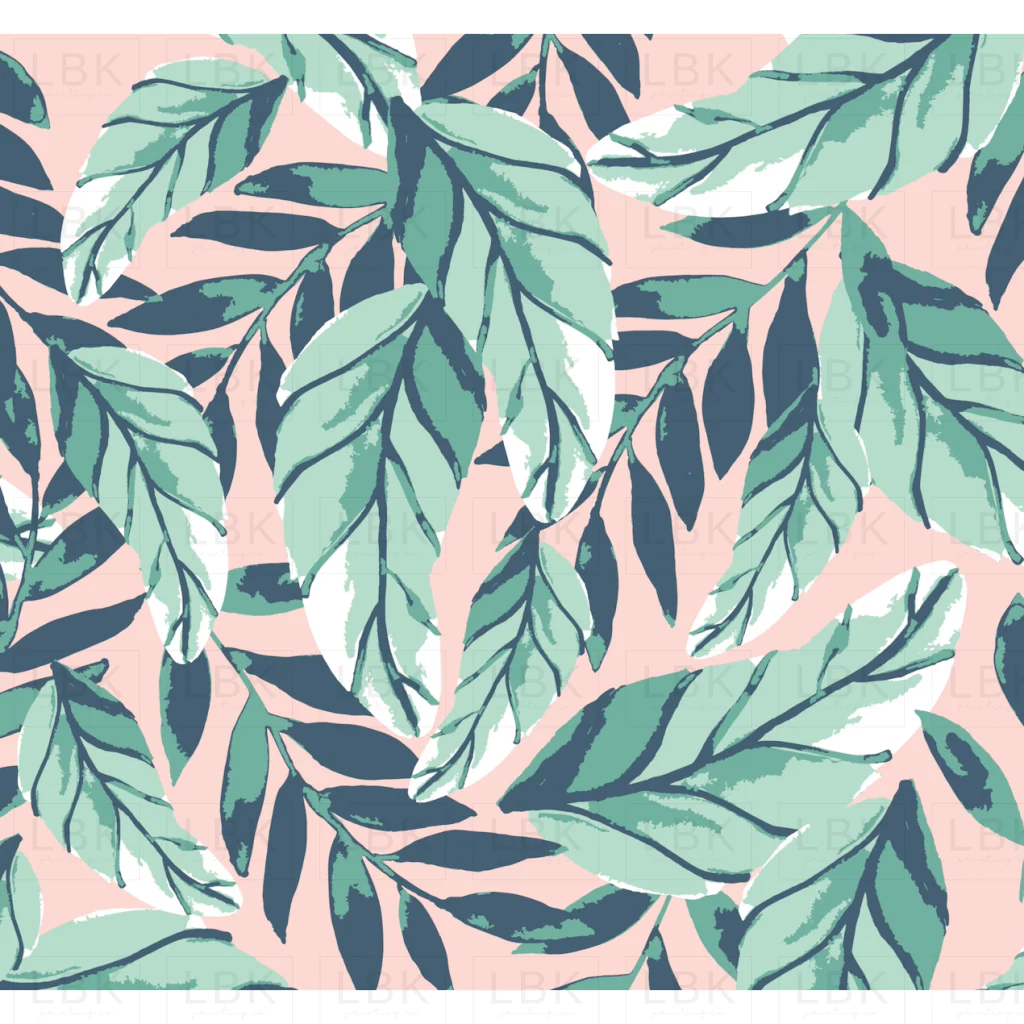 Floral tropic foilage