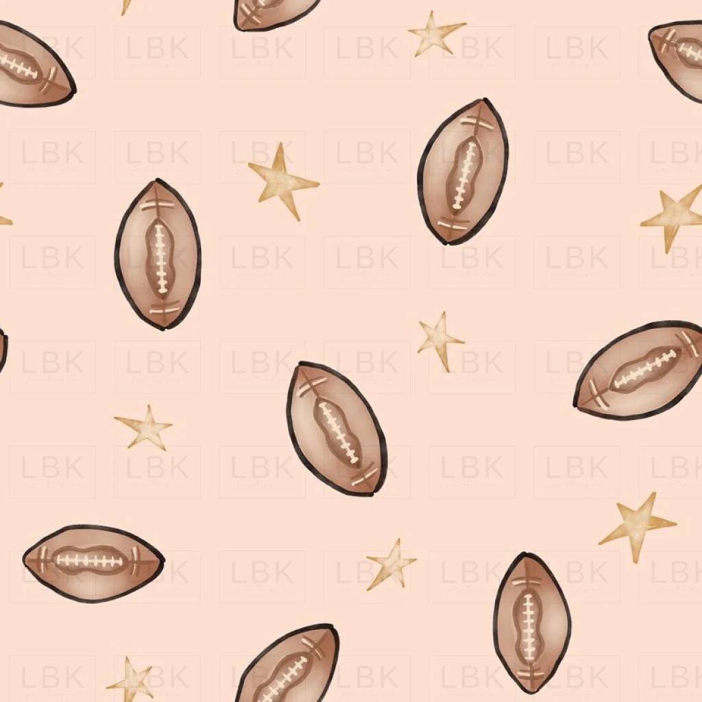 Football and Stars-Blush