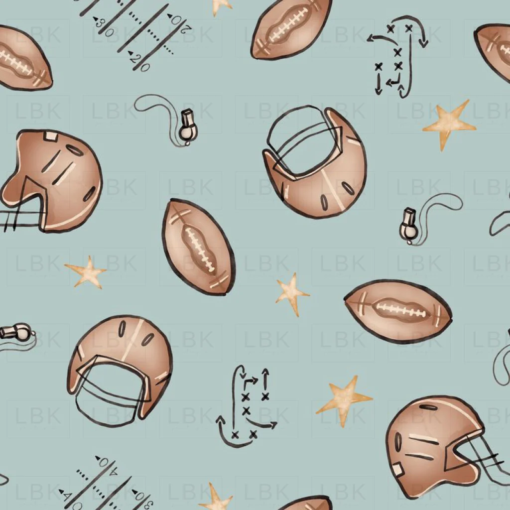 Football-Dusty Blue