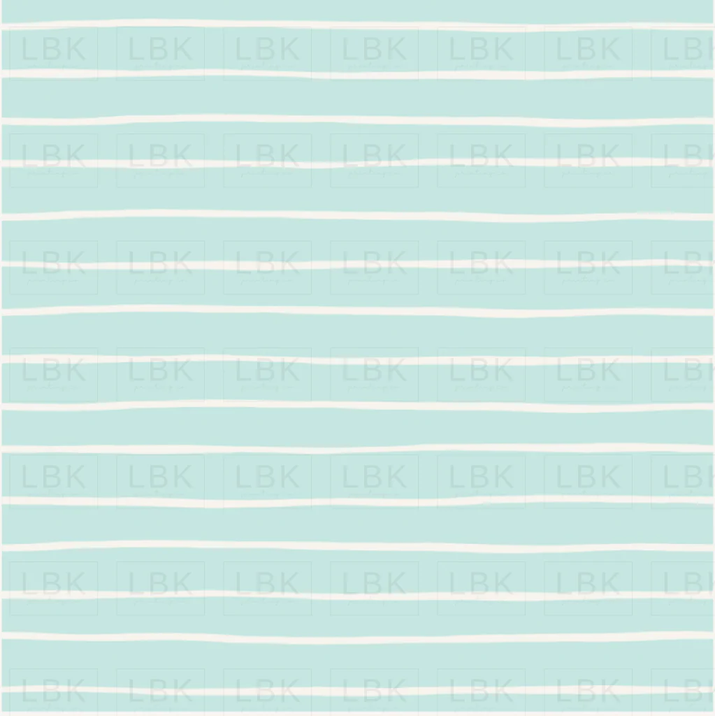 Forest and Frost Stripes Light Blue
