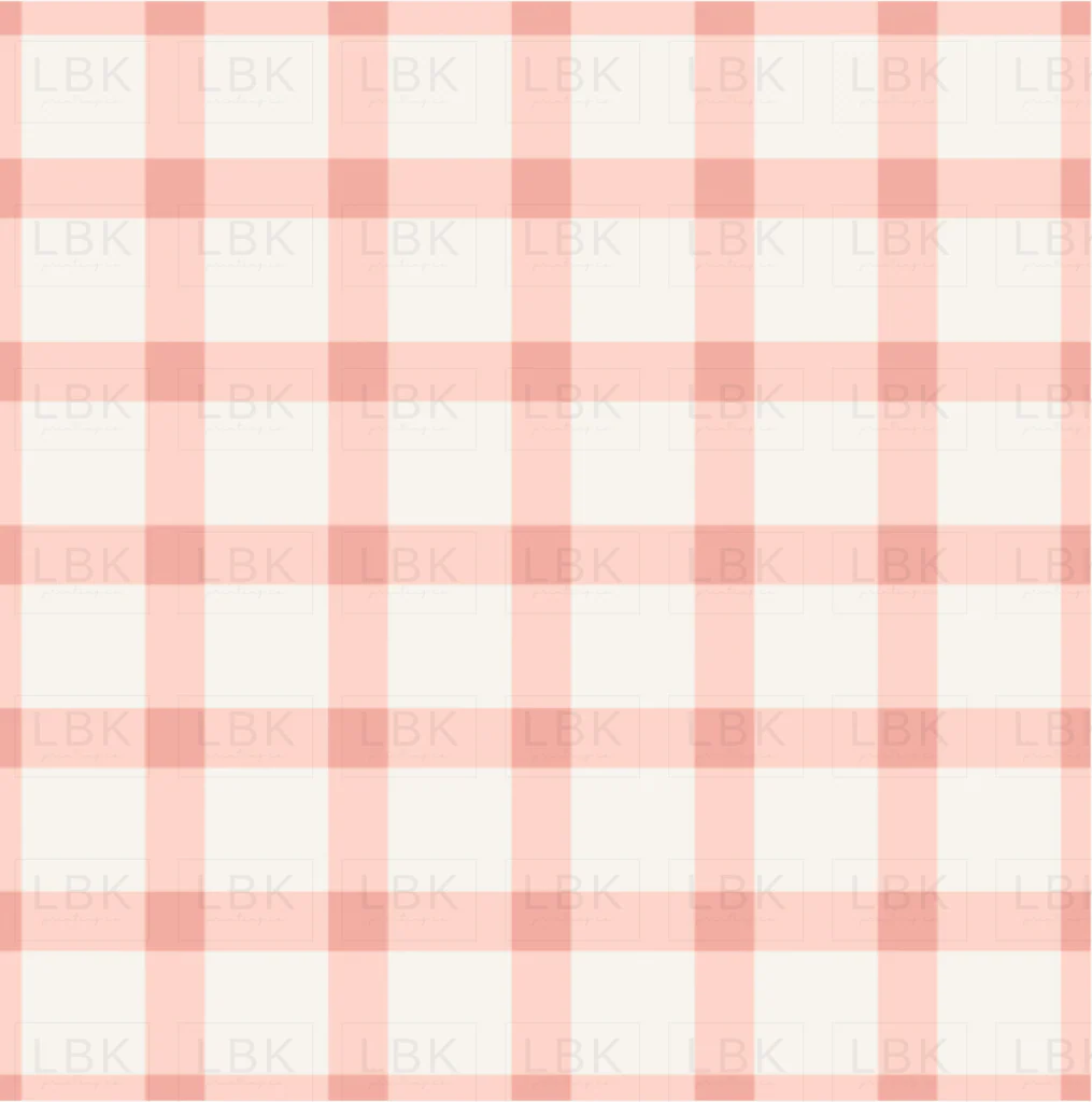 Forest and Frost Plaid Pink