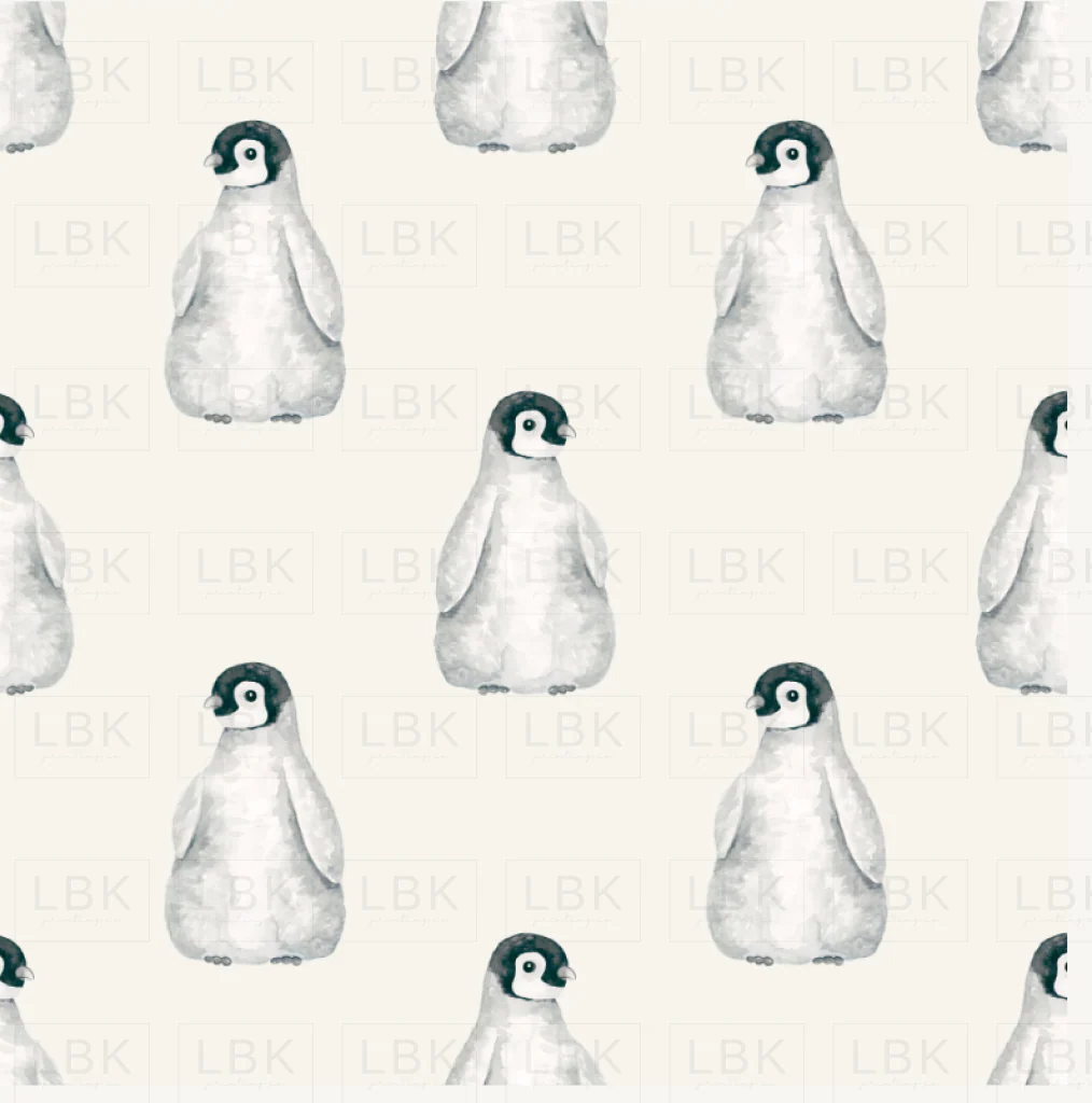 Forest and Frost Winter Penquin Cream