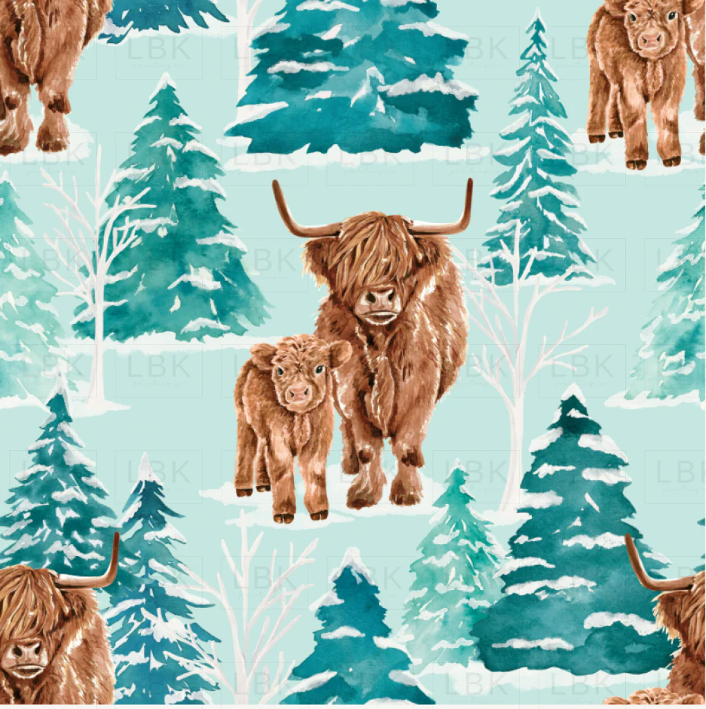 Forest and Pines Forest Blue
