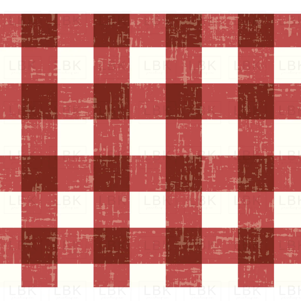 freedom gingham red