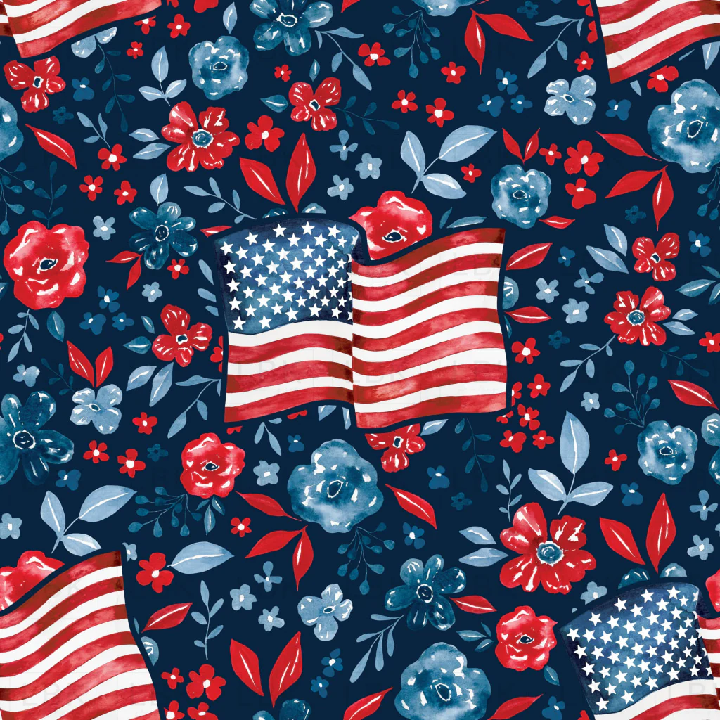FreedomFloral_AmericanFlag_Blue