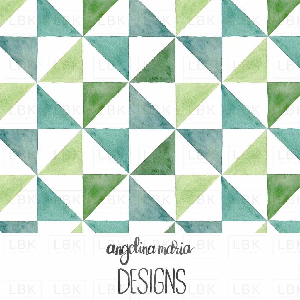 geometric cactus triangles