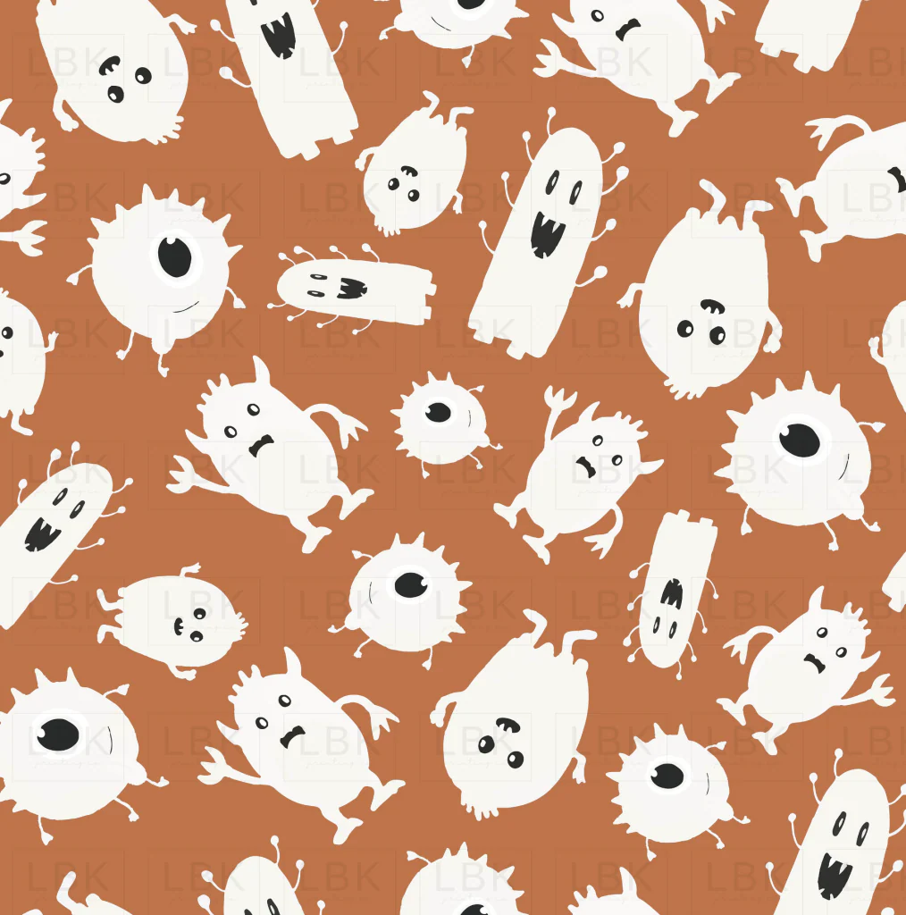 GHOST MONSTERS IN PUMPKIN