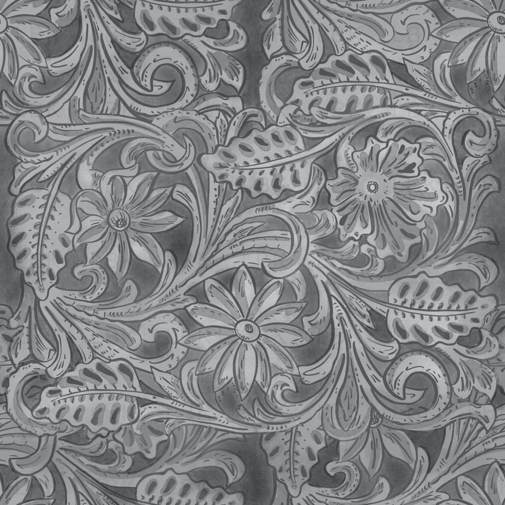 grayleatherfloral