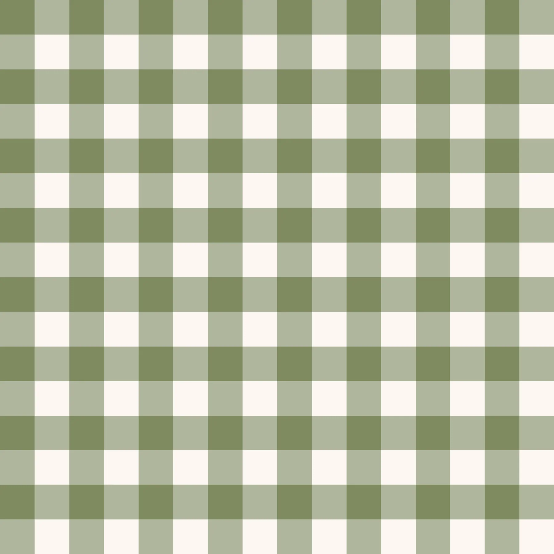 Green Gingham