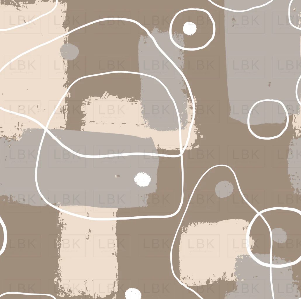 Groovy Abstract on brown