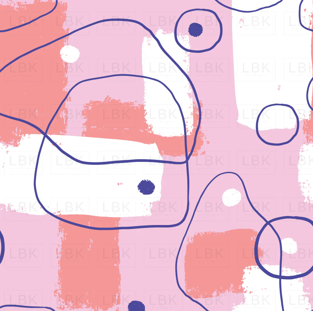 Groovy Abstract on lavender
