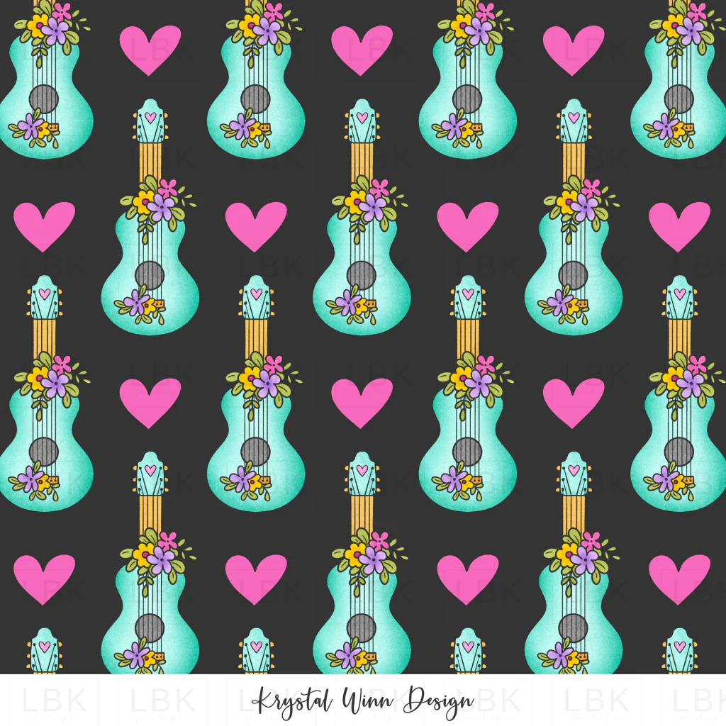 Groovy Guitars Black