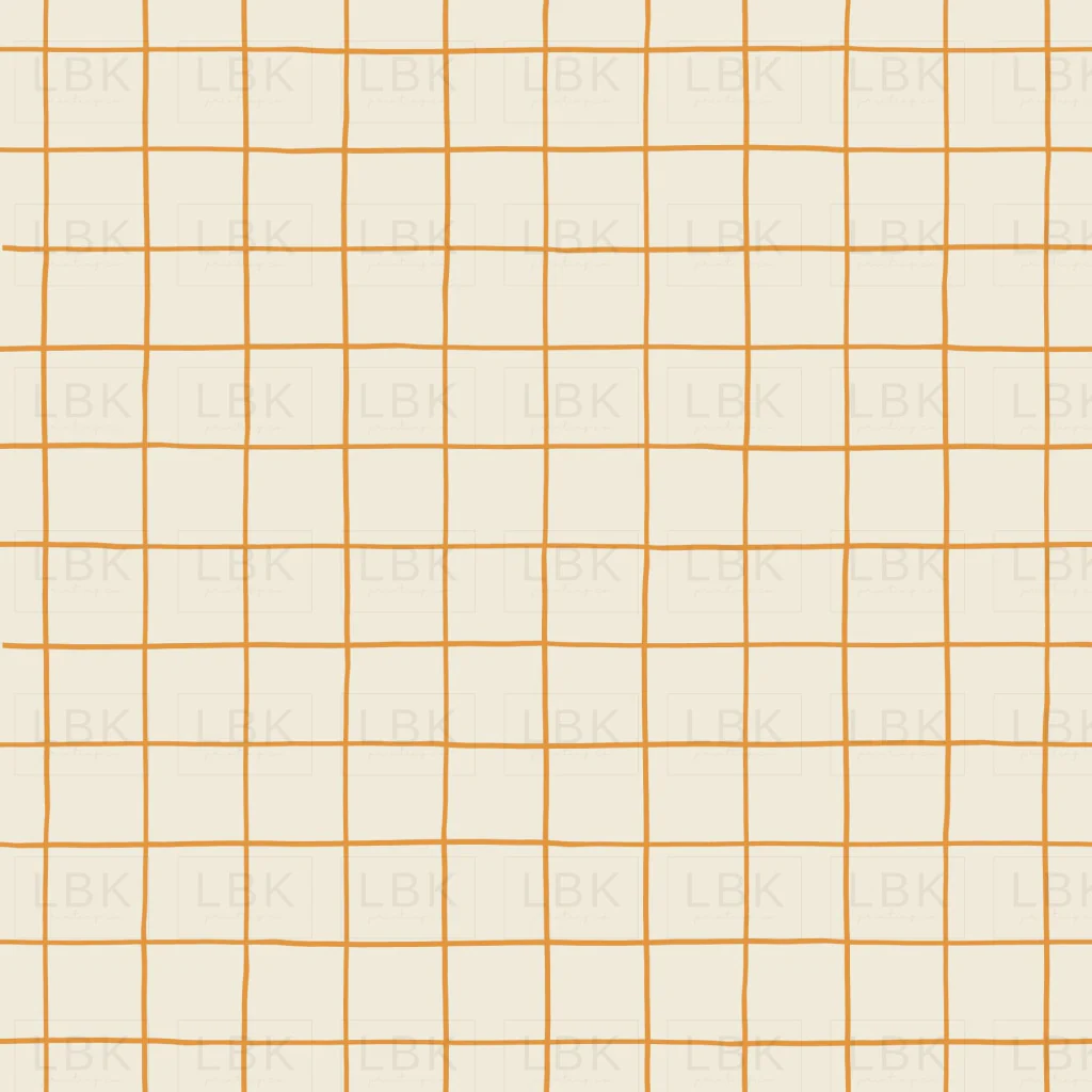 Halloween Grid Butternut Pumpkin Orange