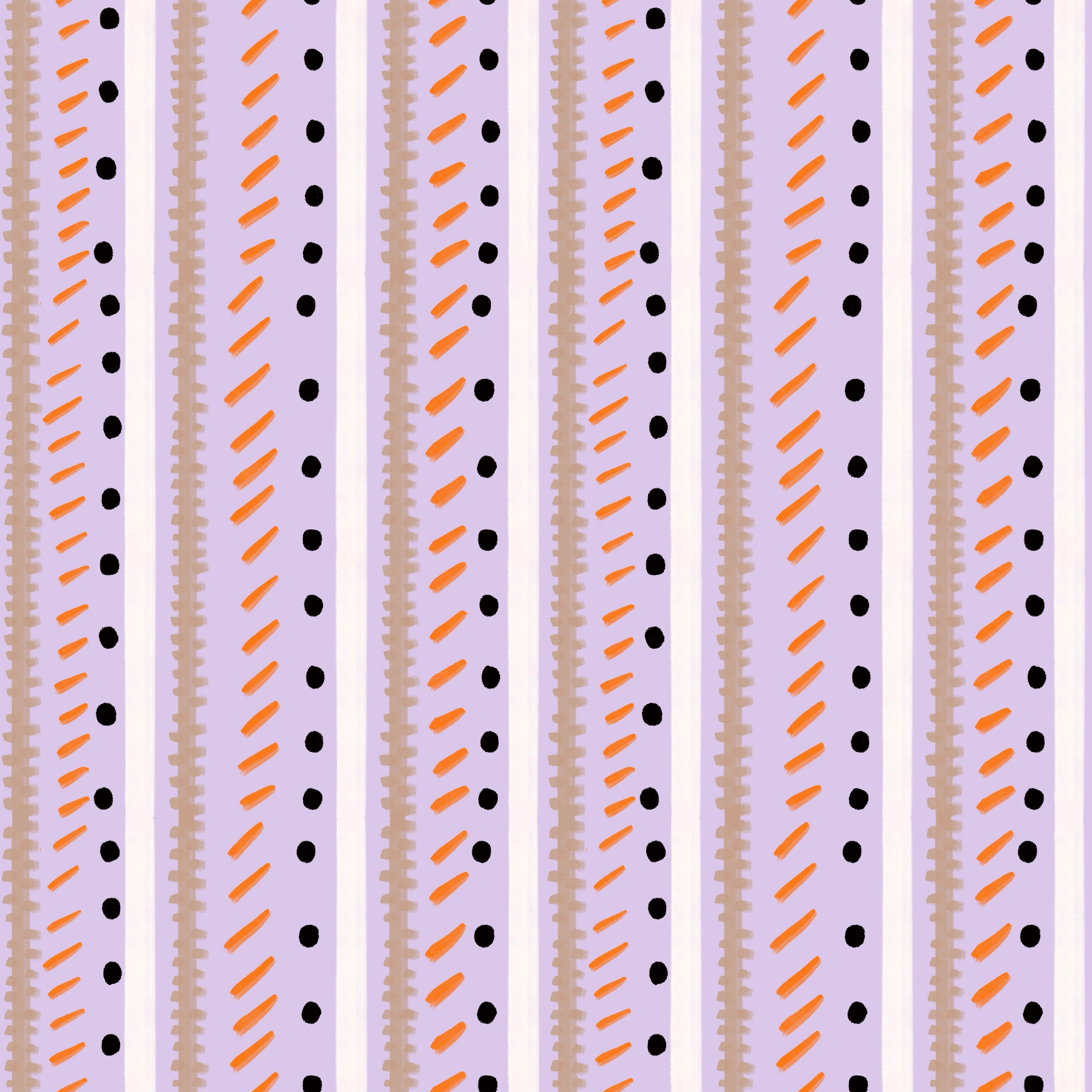 Halloween post stripe - ghosted lavender