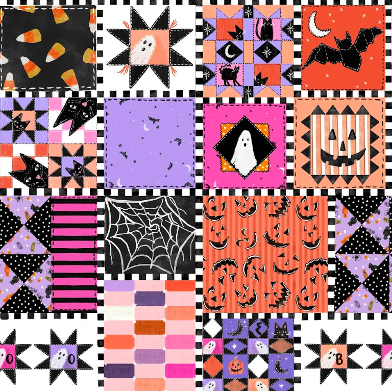 Halloween Queen quilt