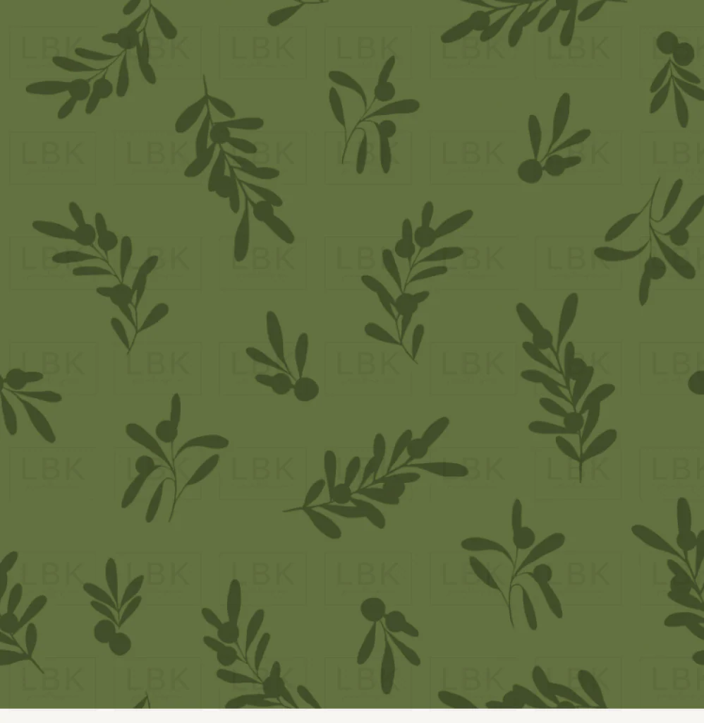 Holly and Pine Seasonal Sprigs Green