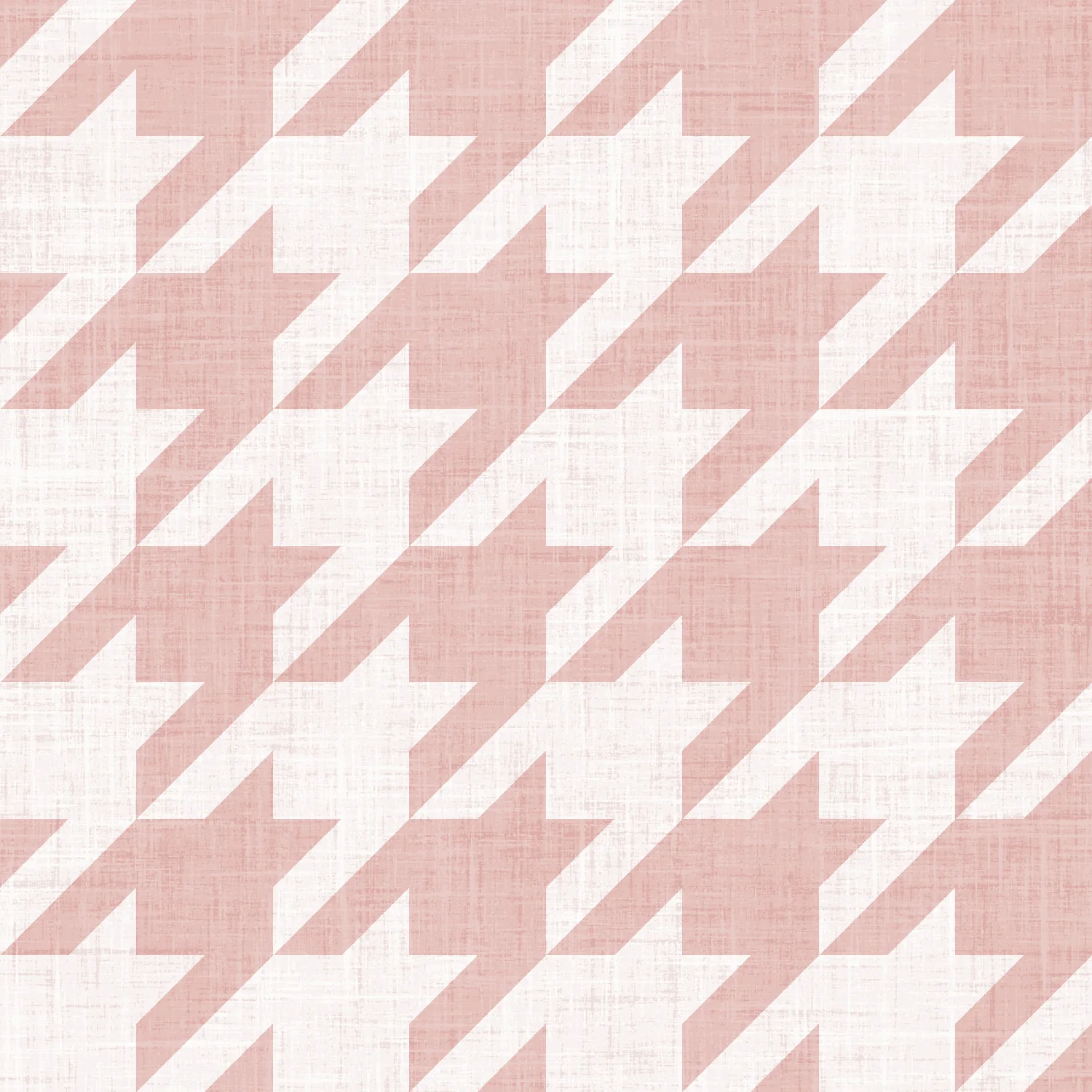 Holy Night Houndstooth Pink