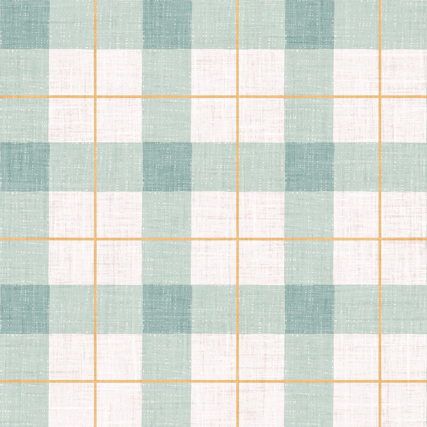 Holy Night Plaid Buffalo Check Light Blue