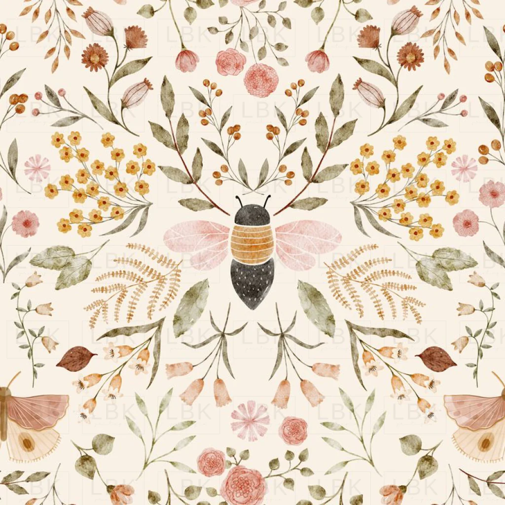 Honey Bloom on White Flour