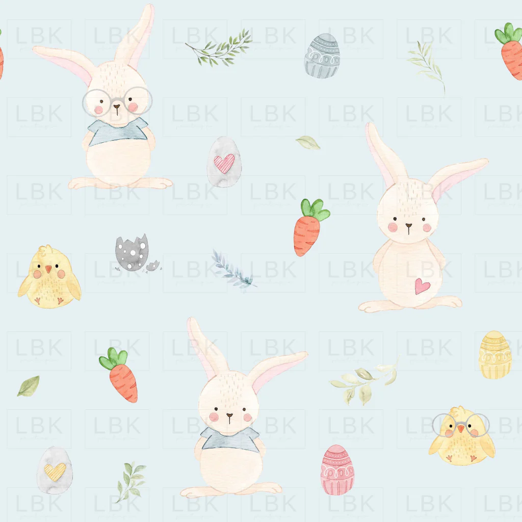 Hoppy Easter on Aqua Haze