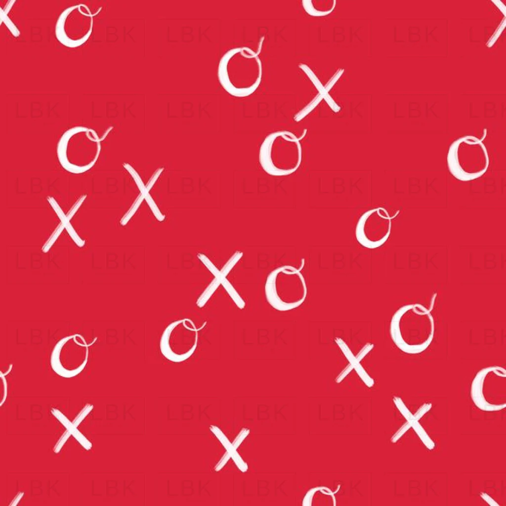Hugs and Kisses Red