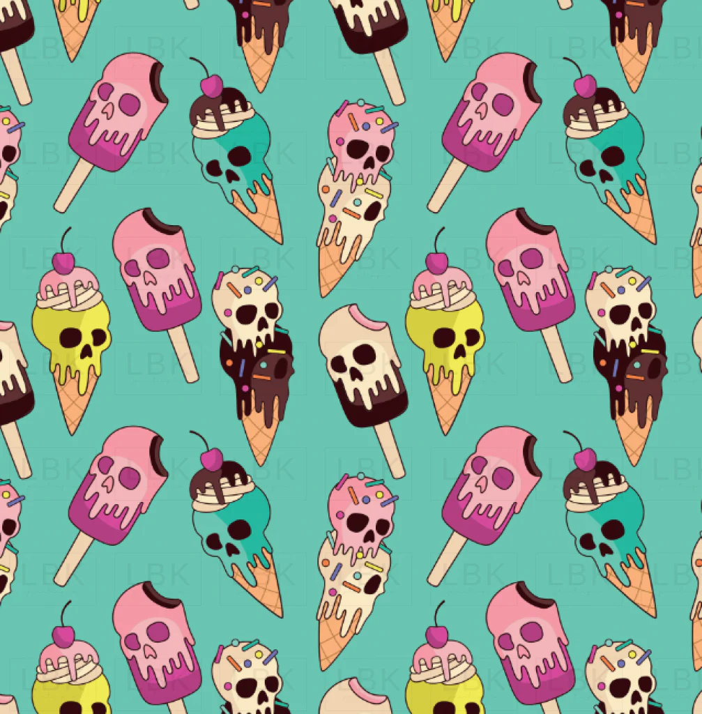 Ice cream skull