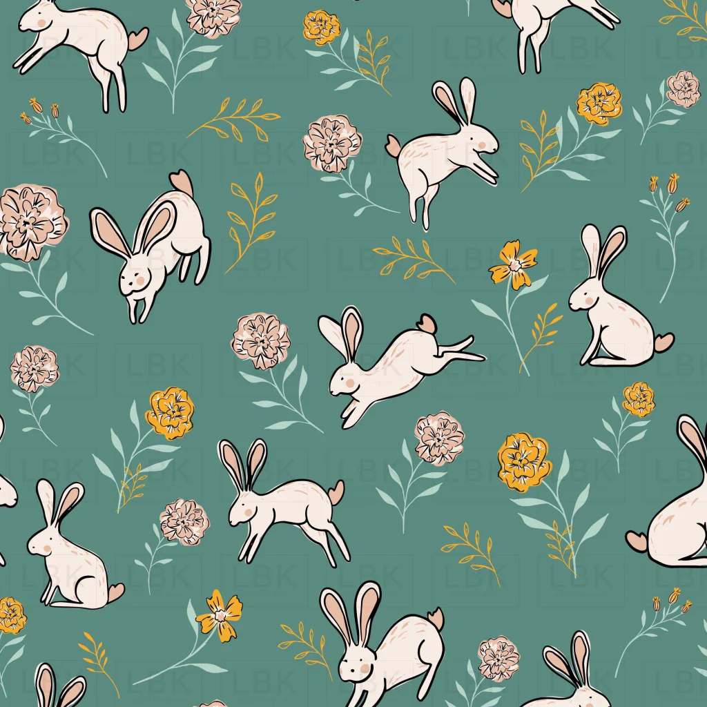 Jack Rabbit in Teal