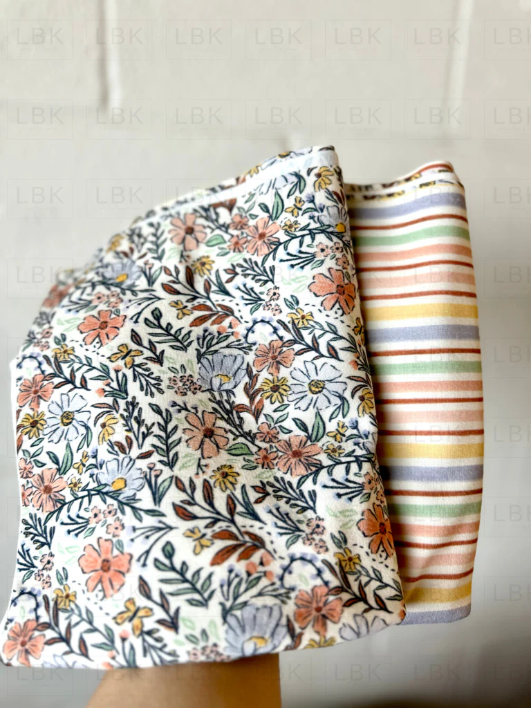 Jenelle's Benefit: Stripes Fabric - Image 2