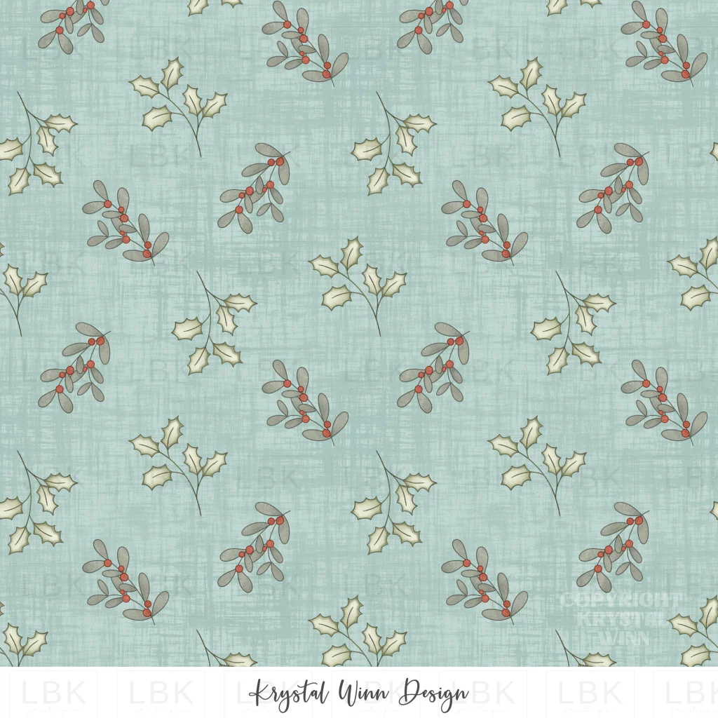 Jolly Sprigs Blue