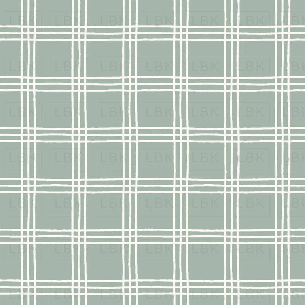 Kitty Love Plaid Mint