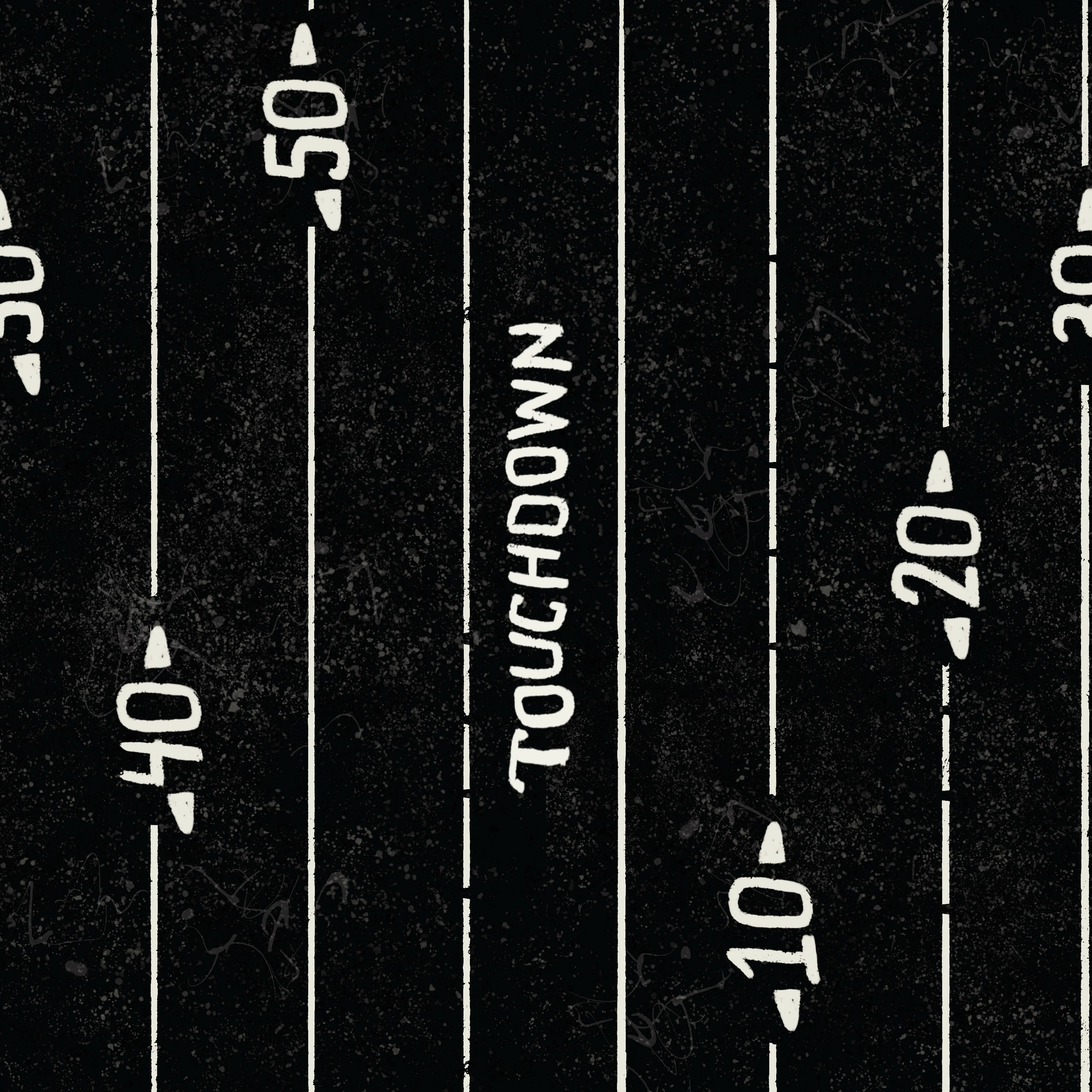 Las Vegas black touchdown stripe
