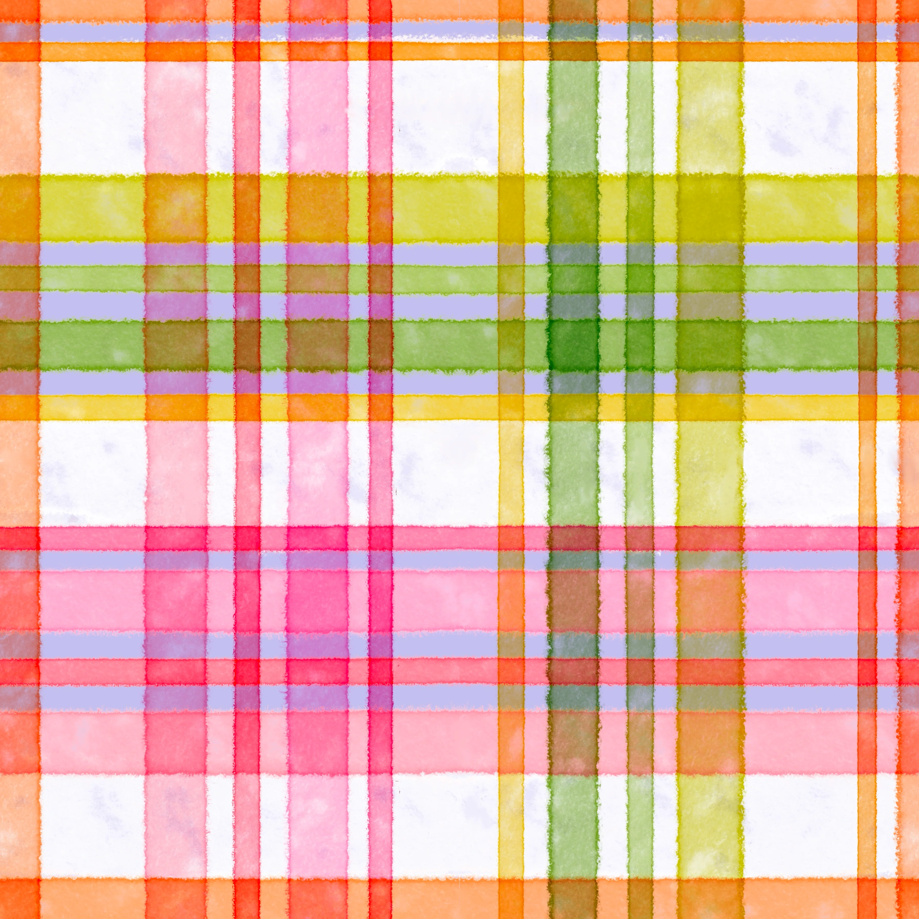 Lily plaid purple sky