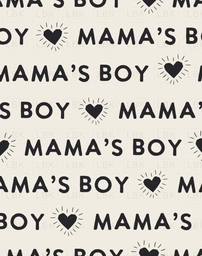 Little Valentine Mama's Boy Bursting Hearts
