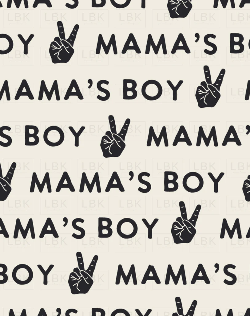 Little Valentine Mama's Boy Peace Out