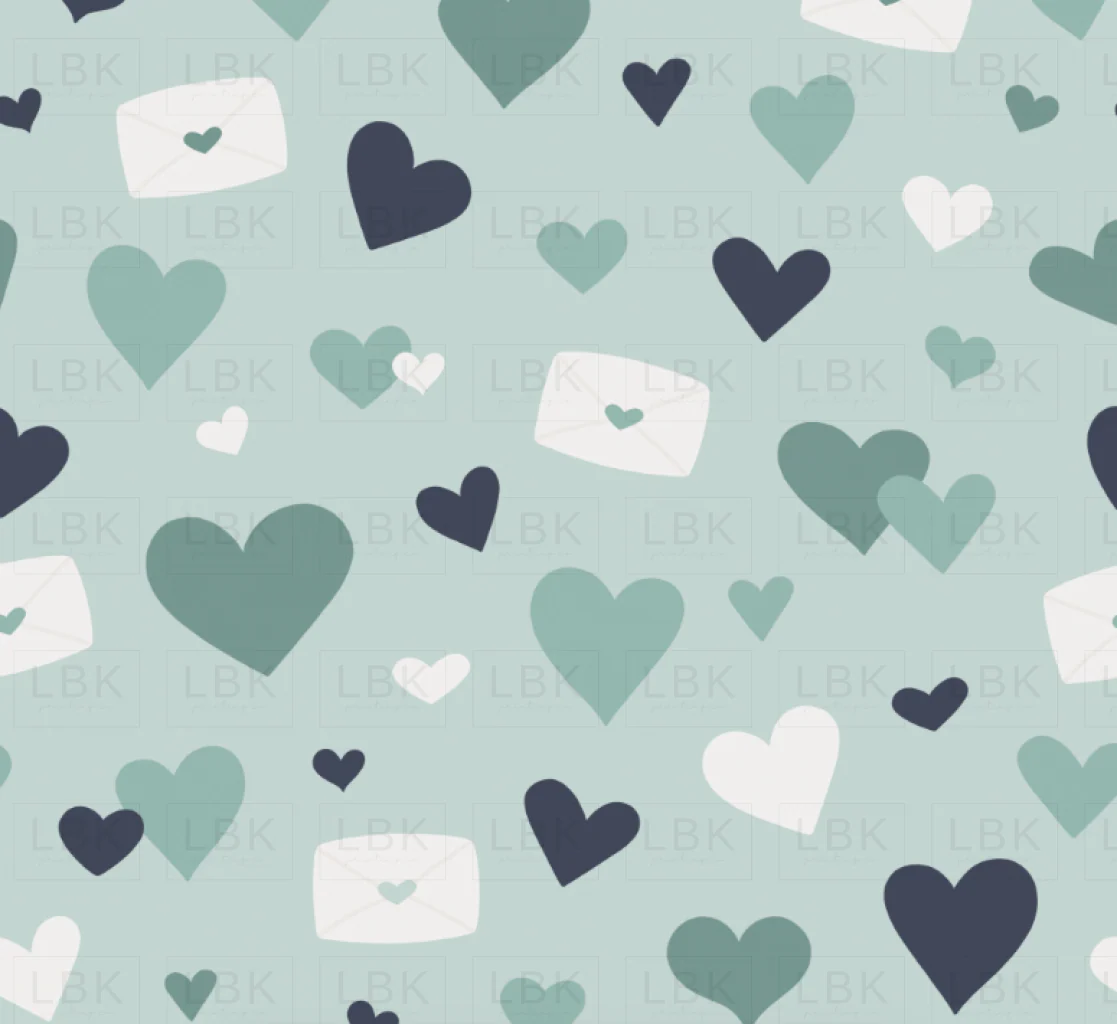 Love Doodles Love Letters Blue