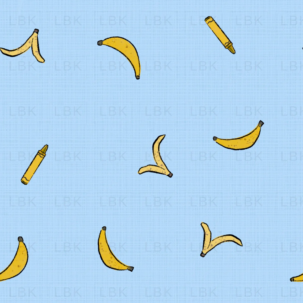 Max banana light blue texture