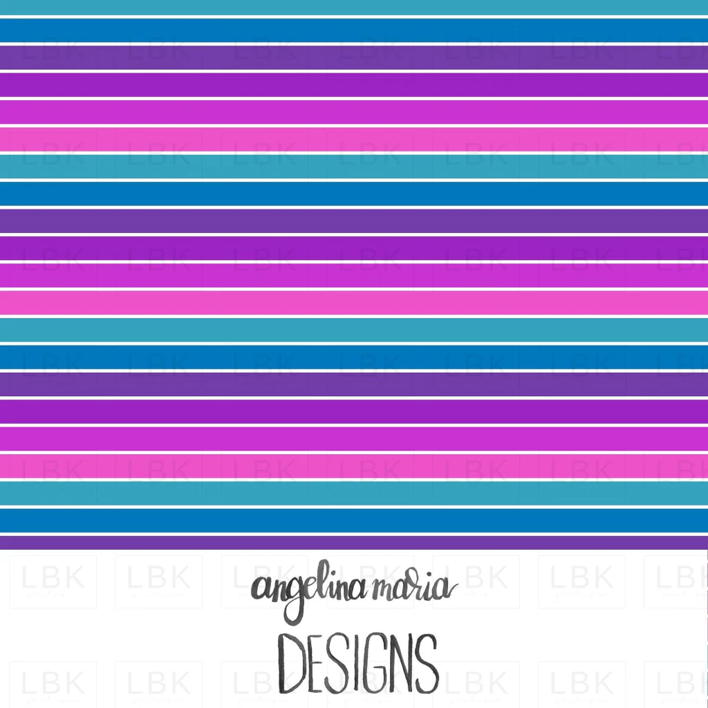 Mermaid Stripe Multicolor