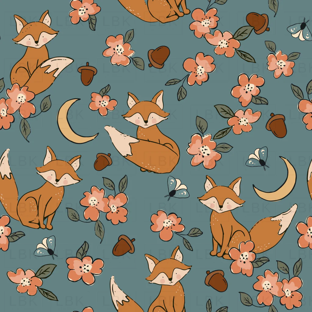 Midnight Fox on blue09
