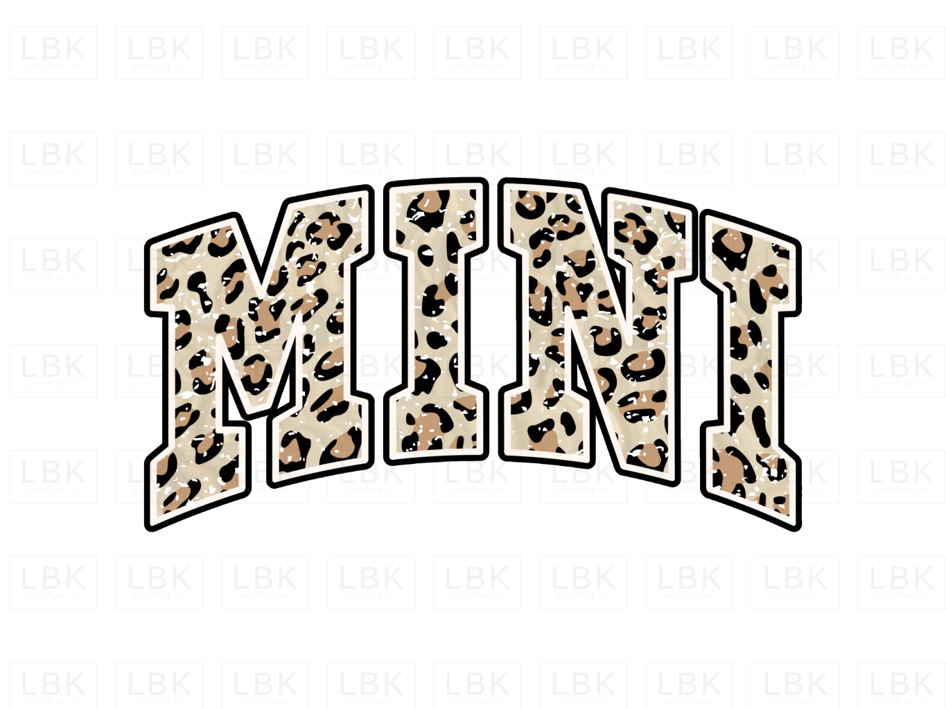 Mini Leopard- DTF